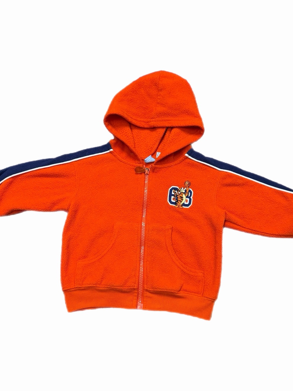 Vintage Disney Tigger Basketball Fleece Zip Up Hoodie